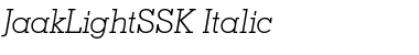 Download JaakLightSSK Font Download JaakLightSSK Font