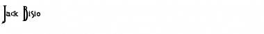 Download Jack Bisio Font Download Jack Bisio Font