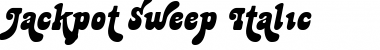 Download Jackpot Sweep Font Download Jackpot Sweep Font