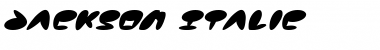 Download Jackson Italic Font Download Jackson Italic Font