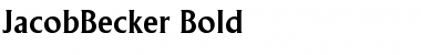 Download JacobBecker Font Download JacobBecker Font