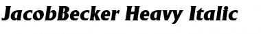 Download JacobBecker-Heavy Font Download JacobBecker-Heavy Font