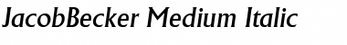 Download JacobBecker-Medium Font Download JacobBecker-Medium Font