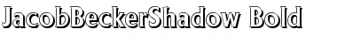 Download JacobBeckerShadow Font Download JacobBeckerShadow Font