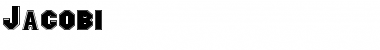 Download Jacobi Font Download Jacobi Font