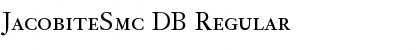 Download JacobiteSmc DB Font Download JacobiteSmc DB Font