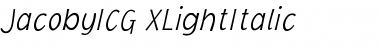 Download JacobyICG Font Download JacobyICG Font