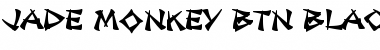Download Jade Monkey BTN Black Font Download Jade Monkey BTN Black Font