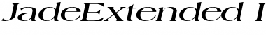 Download JadeExtended Font Download JadeExtended Font