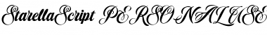 Download Starella Script PERSONAL USE Font Download Starella Script PERSONAL USE Font