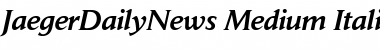 Download JaegerDailyNews-Medium Font Download JaegerDailyNews-Medium Font