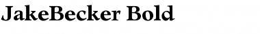Download JakeBecker Font Download JakeBecker Font