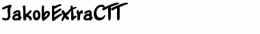 Download JakobExtraCTT Font Download JakobExtraCTT Font