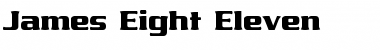 Download James Eight Eleven Font Download James Eight Eleven Font