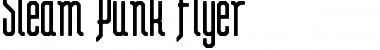 Download Steam Punk Flyer Font Download Steam Punk Flyer Font
