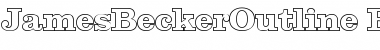 Download JamesBeckerOutline-ExtraBold Font Download JamesBeckerOutline-ExtraBold Font