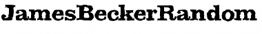 Download JamesBeckerRandom-ExtraBold Font Download JamesBeckerRandom-ExtraBold Font