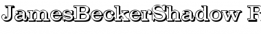 Download JamesBeckerShadow Font Download JamesBeckerShadow Font