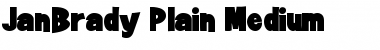 Download JanBrady-Plain Font Download JanBrady-Plain Font