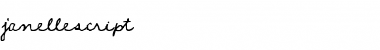 Download janellescript Font Download janellescript Font