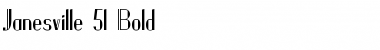 Download Janesville 51 Font Download Janesville 51 Font