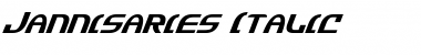 Download Jannisaries Italic Font Download Jannisaries Italic Font