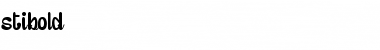 Download Stibold Font Download Stibold Font