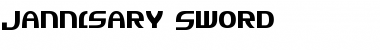Download Jannisary Sword Font Download Jannisary Sword Font