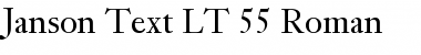 Download JansonText LT Font Download JansonText LT Font