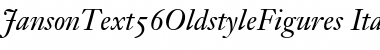 Download JansonText56OldstyleFigures Font Download JansonText56OldstyleFigures Font