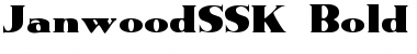 Download JanwoodSSK Font Download JanwoodSSK Font