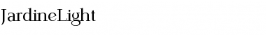 Download JardineLight Font Download JardineLight Font