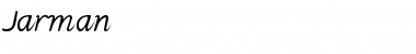 Download Jarman Font Download Jarman Font