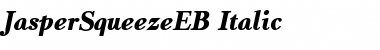 Download JasperSqueezeEB Font Download JasperSqueezeEB Font