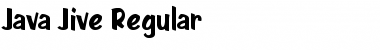 Download Java Jive Regular Font Download Java Jive Regular Font