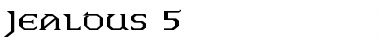 Download Jealous 5 Font Download Jealous 5 Font