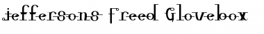 Download Jefferson's Freed Glovebox Font Download Jefferson's Freed Glovebox Font