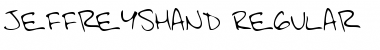 Download JeffreysHand Font Download JeffreysHand Font