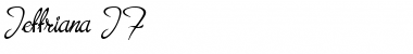 Download JeffrianaJF Font Download JeffrianaJF Font