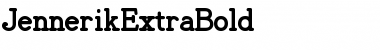 Download JennerikExtraBold Font Download JennerikExtraBold Font