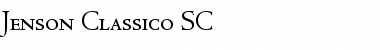 Download Jenson Classico SC Font Download Jenson Classico SC Font
