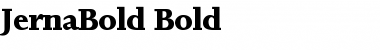 Download JernaBold Font Download JernaBold Font