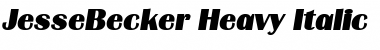 Download JesseBecker-Heavy Font Download JesseBecker-Heavy Font
