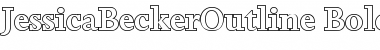 Download JessicaBeckerOutline Font Download JessicaBeckerOutline Font