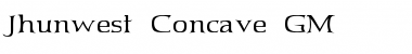 Download Jhunwest Concave GM Font Download Jhunwest Concave GM Font