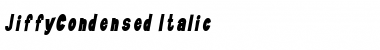 Download JiffyCondensed Font Download JiffyCondensed Font