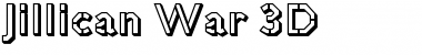 Download Jillican War 3D Font Download Jillican War 3D Font