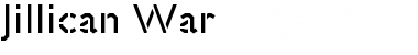 Download Jillican War Font Download Jillican War Font