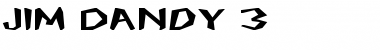 Download Jim Dandy 3 Font Download Jim Dandy 3 Font