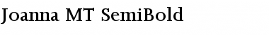Download Joanna MT SemiBold Font Download Joanna MT SemiBold Font